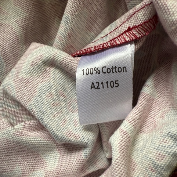 Haymaker XL, dark red, blue, green, tan floral pattern denim jacket - Picture 14 of 15